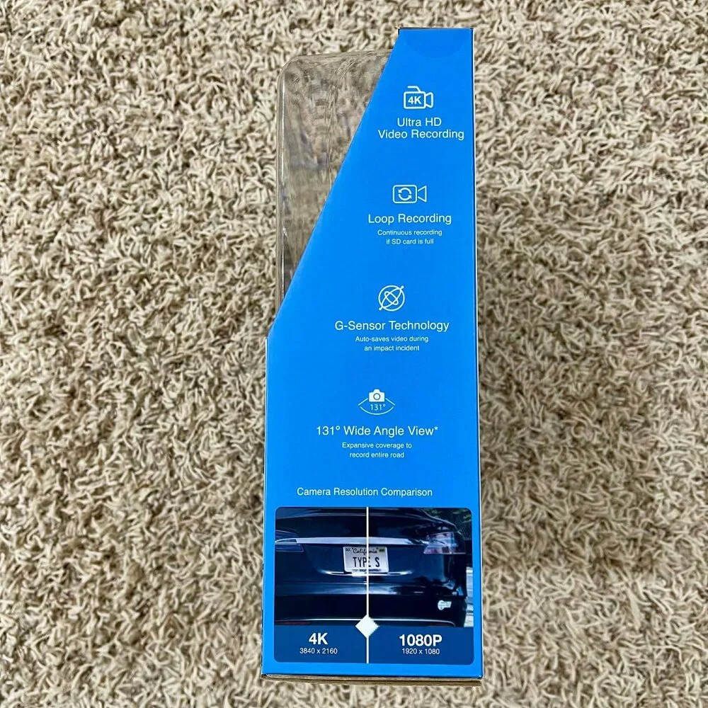 Type S Ultra HD 4K Dash Camera (New in Box Sealed)